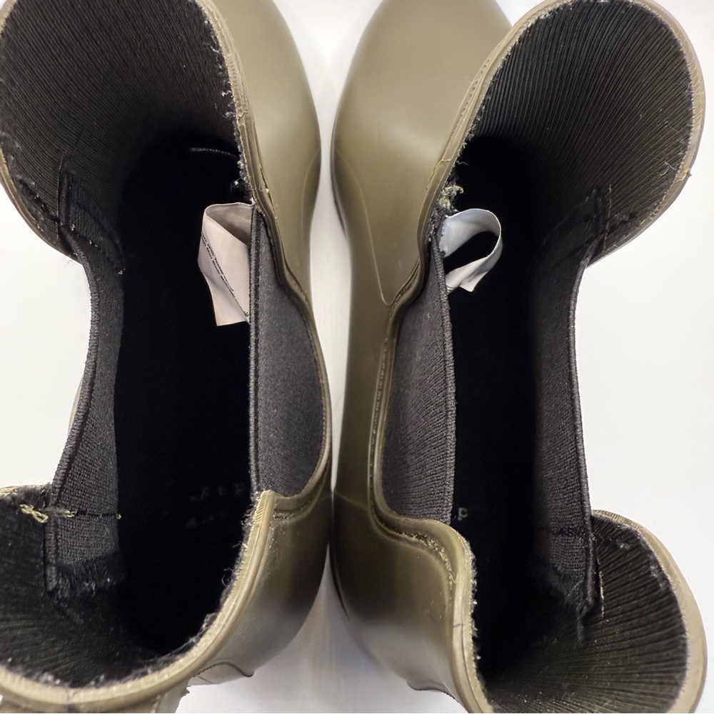 Forest Green Women's Rain Boots - Picture 7 of 12